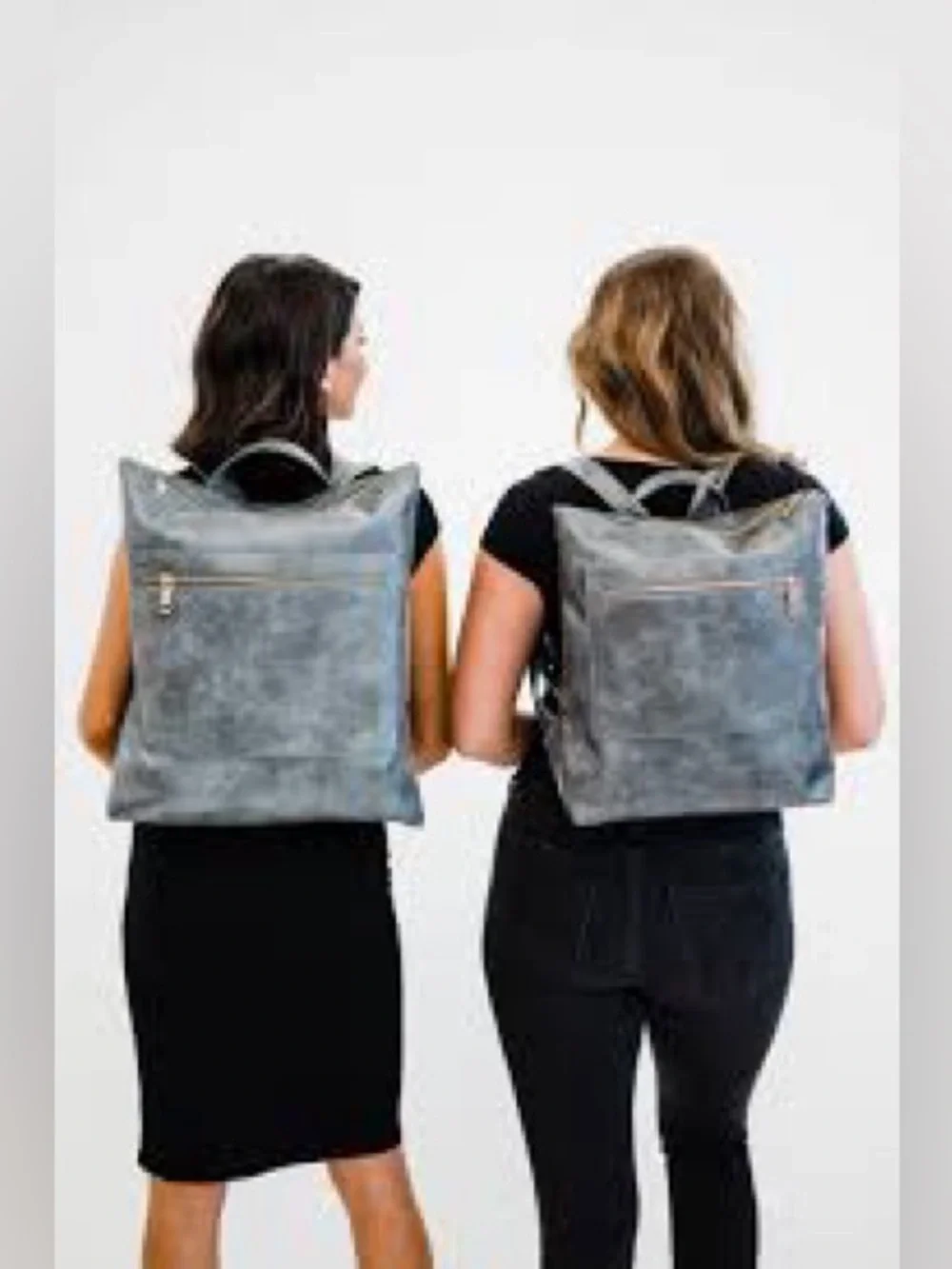 Modern+chic Classic Vegan Leather Backpack - Gray BRAND NEW WITHOUT TAG ❤️